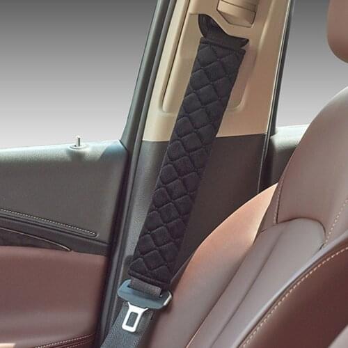 2pcs Car Seat Belt Pads Seat Shoulder Strap Pad Cushion Cover For Citroen C4 C5 C3 Ford Focus 2 3 4 Fiesta Mondeo Kuga