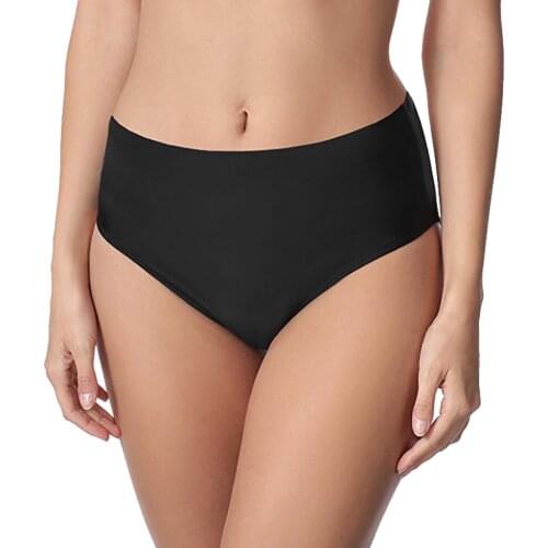 2019 Women Sexy Solid Mid Waist Beach Bikini Bottoms Swimsuit Women Bikini Tanga Swimwear Maio Feminino Praia Maillot De Bain