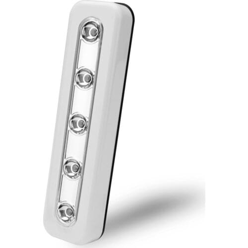 5 LEDs Under Cabinet Closet Light Wireless Night Light for Wardrobe Stair Kitchen Bedroom Night Lamp Drawer Lighter