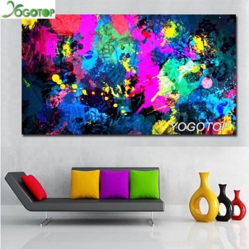 Large Size Diy Diamond painting Abstract Clouds Colorful Full drill round Square Diamond embroidery mosaic decor,puzzle YY2177