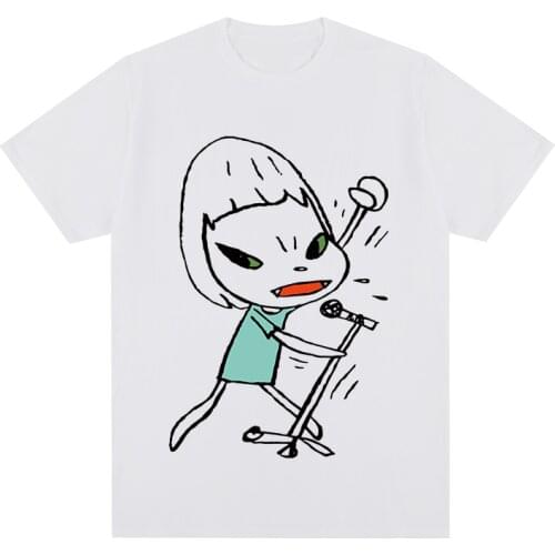 Yoshitomo Nara Japanese Anime Cartoon t-shirt Cotton Men T shirt New TEE TSHIRT Womens