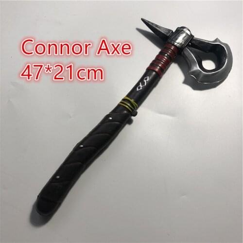 Cosplay Toy Assassins Connors Ken Way Desmond Lucy Axe Deluxe PU Axe Hatchet Toy Swords PU Ation Figure Toy Gift for Kids 47cm