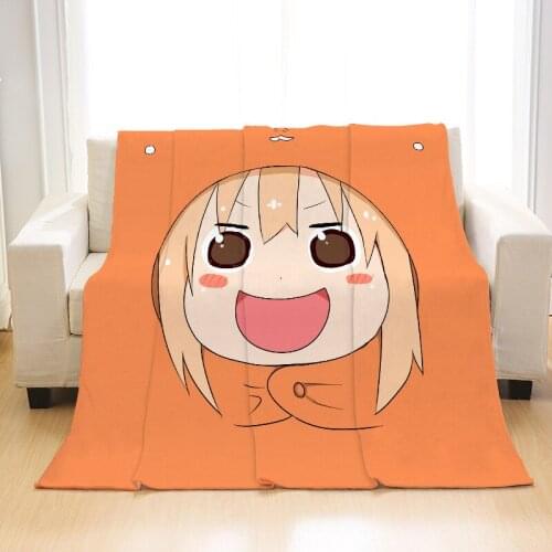 The Best Gift Anime Peripheral Printing Color Character Coral Fleece Warm Can Not Shed Hair Portable Home Sofa Cover Blanket