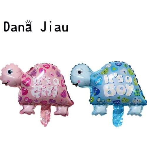 MINI its Boy Girl Foil Balloons Animal Longevity Tortoise Children Birthday Party Decoration Ball Baby Shower Toy Supplier