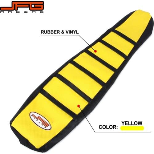 Motorcycle Rubber Soft Seat Cover For SUZUKI RM85 2002-2017 RM125 RM250 96-00 RMZ250 04-17 RMZ450 05-17 DRZ400 00-16 Dirt Bike