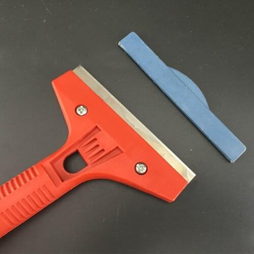 1Pcs durable cleaning blade glass de-gluing putty knife carrying non-slip marble scraper home accessories bathroom accessories