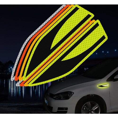 Reflective Stickers Personalized Creative Machine Cover Stickers Fender Blade Waist Line Gecoration Stickers Body Scratches Cove