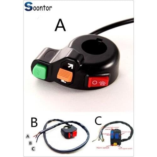 Universal motorcycle switch horn turn signal on/off light 12V motorcycle for KTM 450SX SX-F SX-R 450XC 450XC-F 450XC-W XCR-W