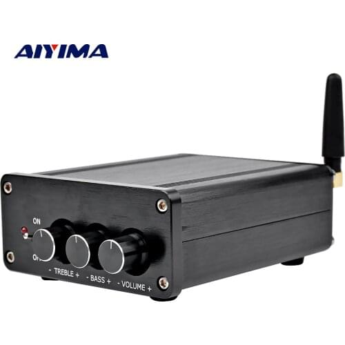 AIYIMA TPA3116 Digital Audio Amplifier Amplificador 2.0 HIFI Bluetooth 4.2 Class D Stereo High Power Amp 100W*2 Home Theater