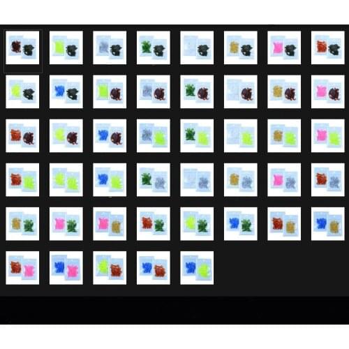 YUZI 20pcs fake bait Wobbler Soft Jigging floating T fish Bionic isca Artificial fishing Lure fly silicone bait Worms