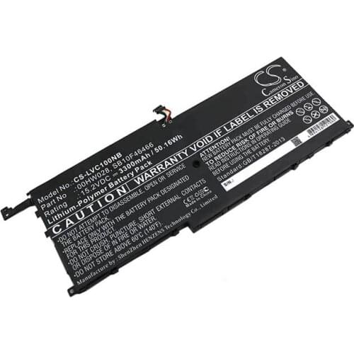Cameron sino for LENOVO 20FB002VGE ThinkPad X1 Carbon X1 yoga X1C yoga Carbon 00HW028 SB10F46466 battery