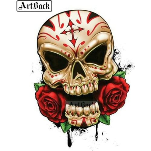 New full square / round drill diamond painting skull flower 3d diamond embroidery mosaic home decoration rose ARB60