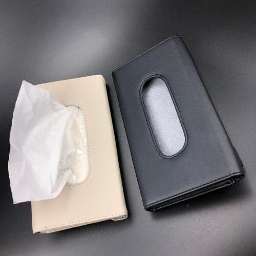 Car Sun visor Tissue Boxes Case For HAVAL H1 H2 H3 H5 H6 H7 H8 H9 M4 M6 Concept B COUPE F7x SC C30 C50