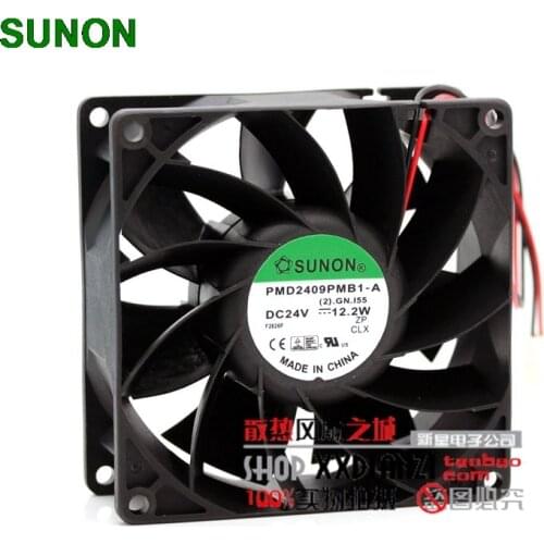 For Sunon PMD2409PMB1-A 9038 24V 12.2W For ATV71 drive fan