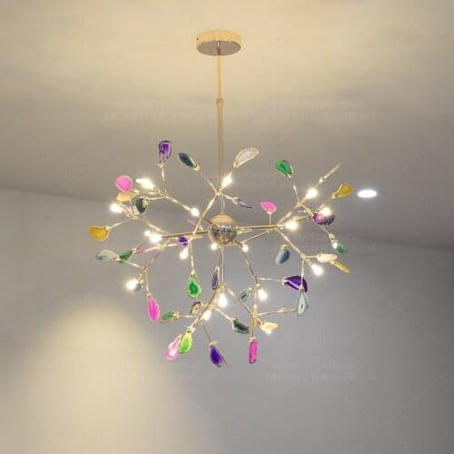 Elegant loft pendant lights modern hanging dining lamp luxury wedding pendant light Italian unique suspension nordic decor lamps