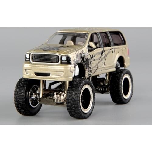 JIADA 026# 02# Alloy Ford modified off-road car model toy car ornaments collectibles long 8CM in stock