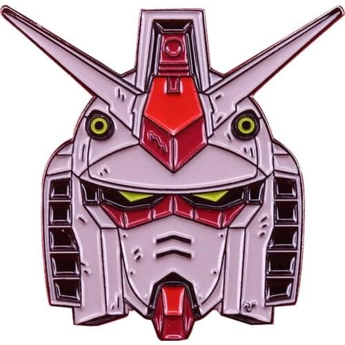 Mobile Suit Gundam Wing RX-78 Aesthetic Enamel Pin Cool Robot