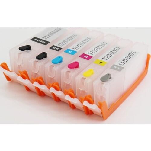 5/6 Colors Refillable Ink Cartridge PGI-670 CLI-671 for Canon PIXMA MG5760 MG6860 TS6060 TS5060 With ARC Chips