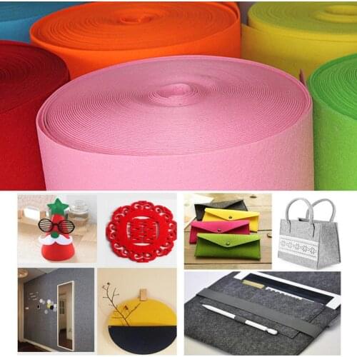 36 inch 3mm Polyester Nonwoven Felt Fabric for Sewing Patchwork Handmade DIY Laptop Cover Craft Material By Yard