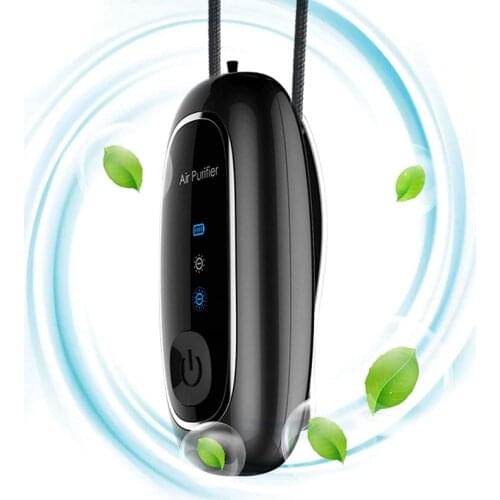 Portable Wearable Air Purifier Around the Neck or on Collar UPDATE for Both Kids and Adults Air Purifier Necklace