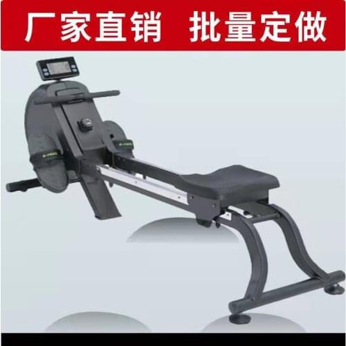 LED Smart Magnetic Silent Small Training Sports Indoor Black Rowing Machine