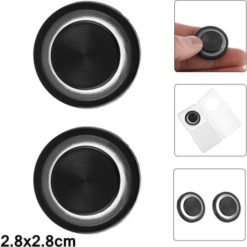 1 Pair Phone Controller Joystick Mobile Stick for Android and IOS Touch Screen COD Gaming Metal Button Round Game Joystick