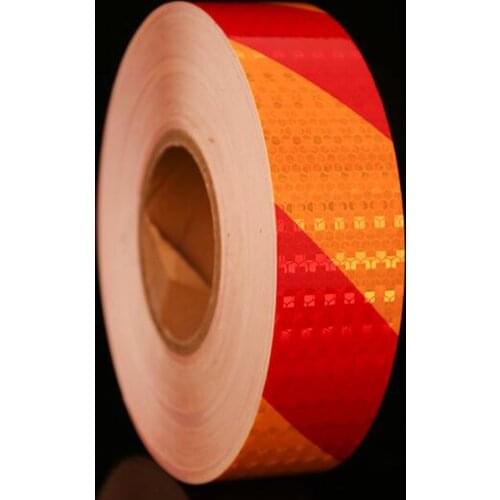 High Intensity Reflective Hazard Warning Tape Waterproof Reflector Conspicuity Safety