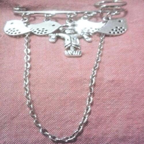 ZHAOTANGHESILVERJEWELTY Bird Brooches For Clothes