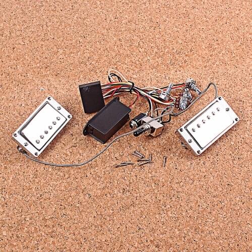 1 Set Steel Active Guitar Pickup Set, Pickup for Guitar Accessory Durable and Lightweight