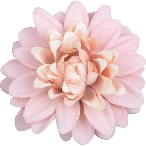 10pcs 10cm Dali Chrysanthemum Artificial Silk Flower Head For Home Wedding Decoration DIY Craft Scrapbook Gift Box Fake Flowers