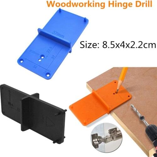 35mm 40mm Woodworking Punch Hinge Hole Drilling Guide Locator Hole Opener Drill Bit Hole Tools Door Cabinets Woodworking Tool