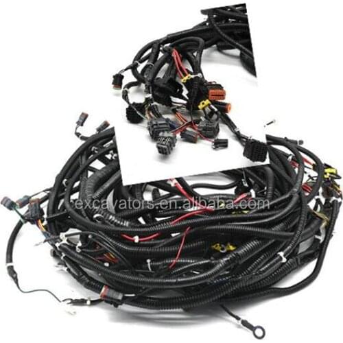 8-97362843-0 8973628430 897362-8430 4HK1 Excavator Wiring Harness For SH200-5