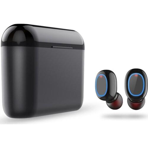 A2 TWS Mini Wireless Charging Bluetooth Headset Latest 5.0 Touch Master-slave Switch To Mobile Phone With 2600mAh