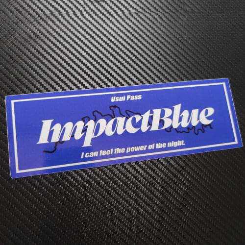 Usui Pass Power Night Impactblue Car Styling Sticker JDM Auto Oil Tank Window Body Vinyl Motorcycle Keyboard Decals
