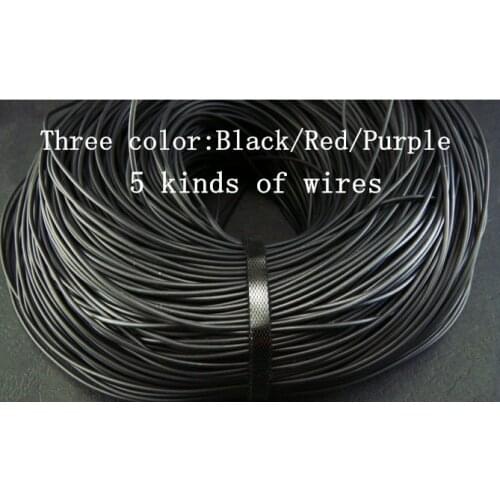 Diy earphone wire core 2core/3core/4core TPE wire 100meters
