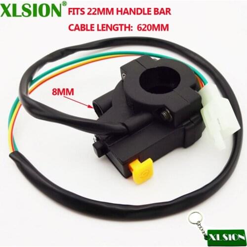 XLSION Start Switch Throttle Housing Stop For Chinese Mini Moto Dirt Bike ATV Quad Motorcycle Motoparts