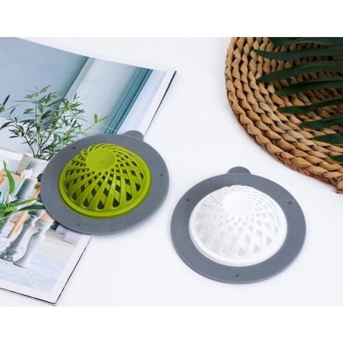 Silicone Floor Drain Kitchen Drain Sewer Deodorant Waste Strainer with Cover