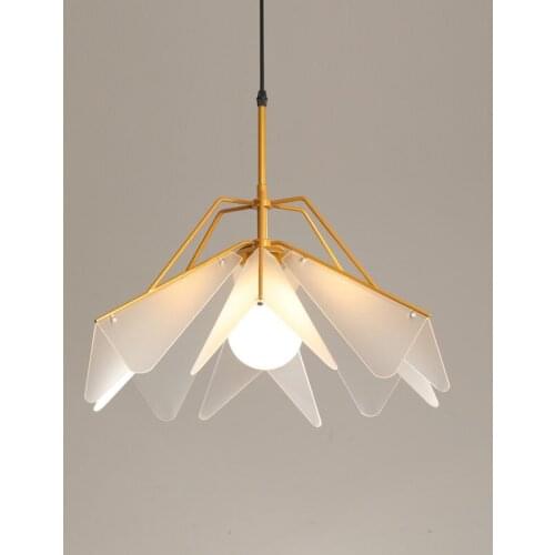 Modern led pendant lights Nordic minimalist bedroom bedside art lamp lighting be used for bar restaurant suspension luminaire