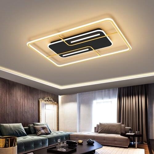 Modern Ultra Thin LED Ceiling Lights For Bedroom Living Room Restaurant Apartment Villa Hall Indoor Luxury Lighting Fixtures