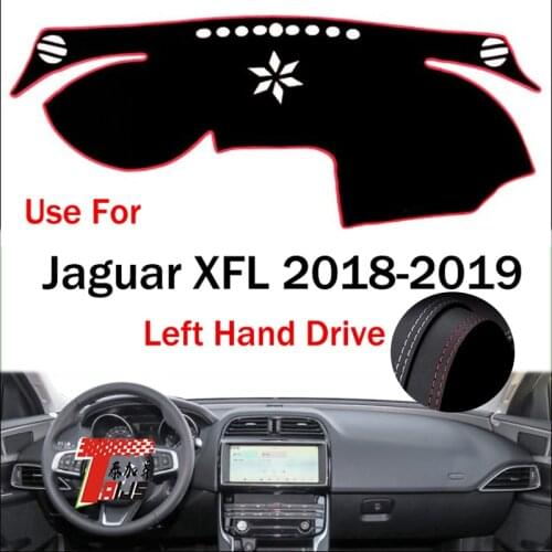 TAIJS Factory Anti cracking Protective New Quality Leather Car Dashboard Cover For Jaguar XFL 2018-2019 Left hand drive