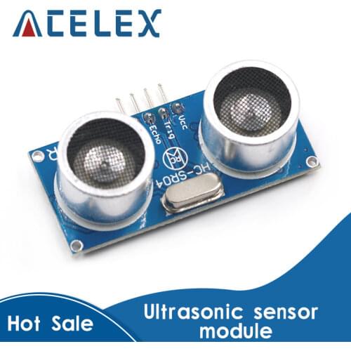 Ultrasonic Module HC-SR04+ Distance Measuring Transducer Sensor HC-SR04 perfect upgrade support 3.3V work