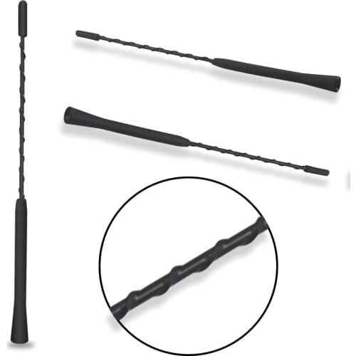 100pcs 9/11/16 Inch Universal Car Roof Mast Whip Stereo Radio FM/AM Signal Aerial Amplified Antenna For VW BMW Benz Audi Toyota