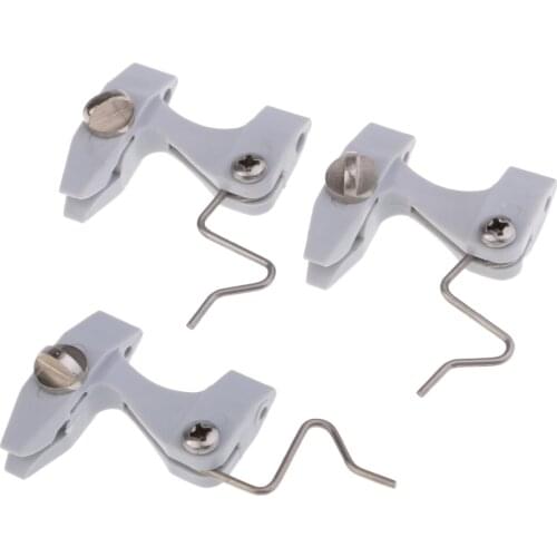 3pcs 3.7x3.5cm Metal Clip Line Release Downrigger Outrigger Release Clips Kite Power Grip