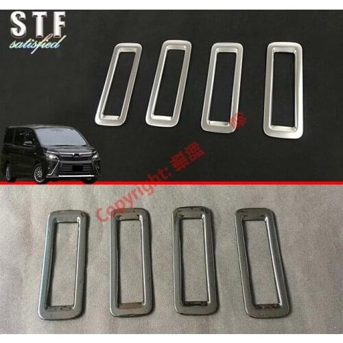 ABS Interior Accessories Armrest Back Air Vent Cover Trim For Toyota Voxy R80 2018 2019 2020