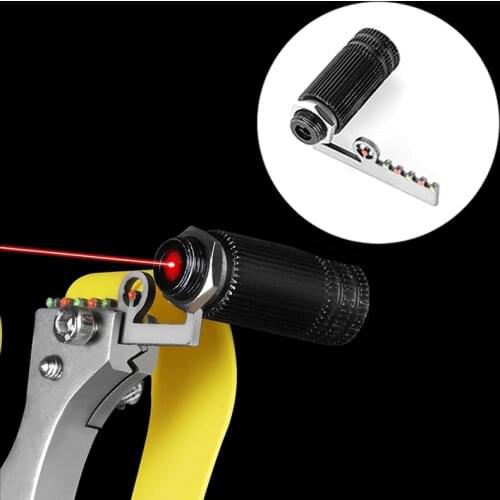 2PCS Slingshot Accessories Laser Calibration Instrument Locator Infrared Laser Light Laser Aim Red Laser Sight