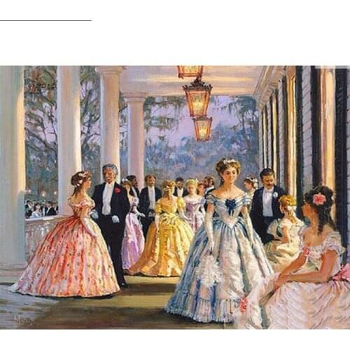 Brand new full square/round AB diamond 5D DIY diamond painting "beauty of characters" embroidery cross stitch 5D home decoration