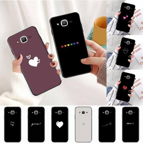 Heart Line Art Love Phone Case For Samsung Galaxy J2 J4 J5 J6 J7 J8 2016 2017 2018 Prime Pro plus Neo duo