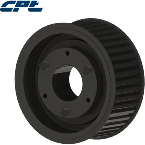 CPT HTD 8M 44Tooth QD Bushing Timing Pulley for 85mm wide belts P44-8M-85-SD