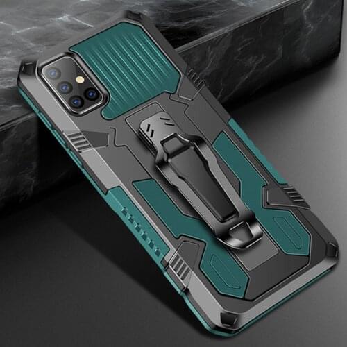For Samsung M51 Case Luxury Belt Clip Cover Cases For Samsung Galaxy M51 SM-M515F/DSN M31 S Armor Stand Covers Couqe Fundas