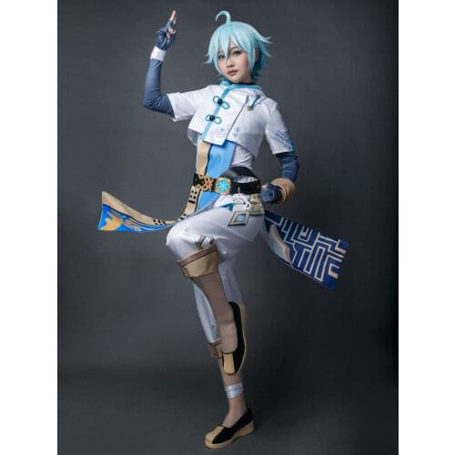 Game Genshin Impact The Same Style Chongyun Cosplay Costume mp006285